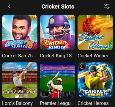 cricket slots