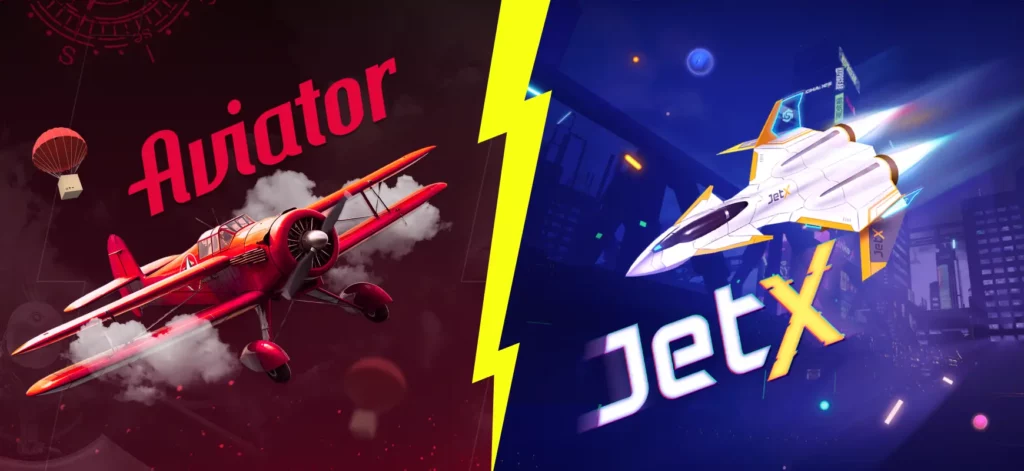 Aviator vs JetX