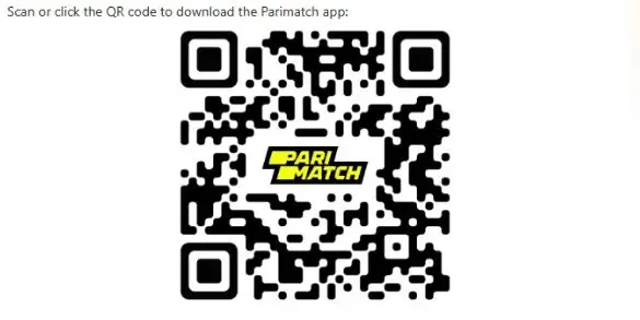 Parimatch app QR