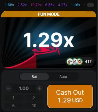 play Aviator on Parimatch app