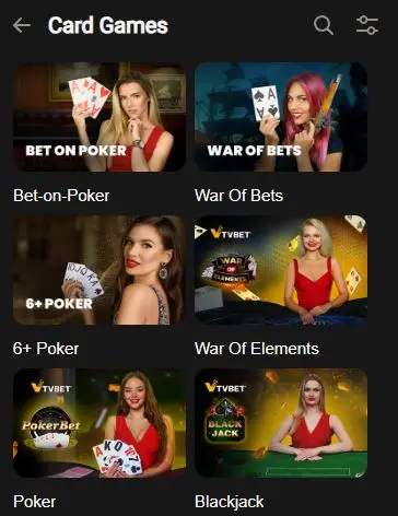 card games Parimatch