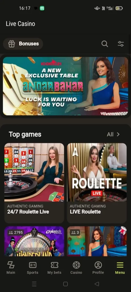 Parimatch Top Casino Games